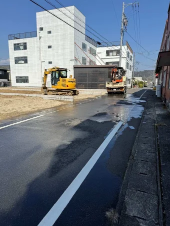 前面道路